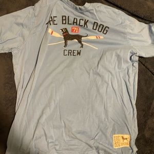Vintage black dog t shirt